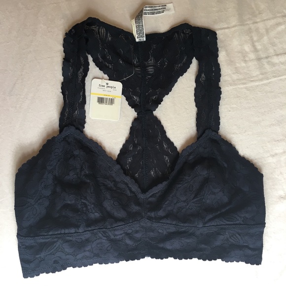 Free People Lace Racerback Bralette - Picture 1 of 3